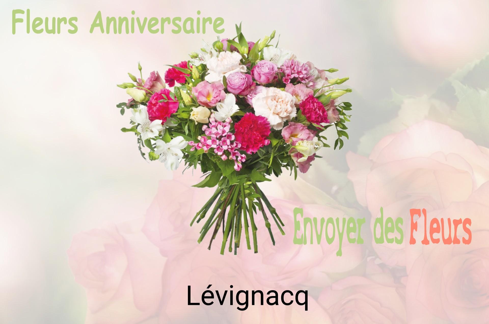 Bouquet de fleurs d’anniversaire livré à Lévignacq