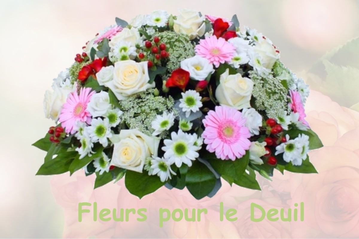 fleurs deuil LEVIGNACQ